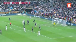 Messi and mbappa showing their class in 2022 world cup final.