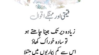 Most beautiful urdu Quotes Qeemti Aqwal #urduquotes 2