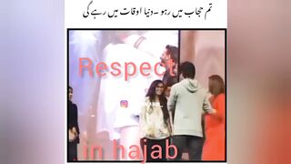 Tum hajab mein reho Dunia oqat mein rehay gi