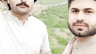 with sweet friend