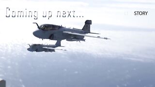 Russia Furious! US deployed a stealthy EA-6B Prowler fighter jet near Ukraine