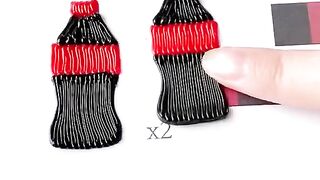 Make Coca-Cola Bottle With 3D pen???? || 3D Glow Pen ????
