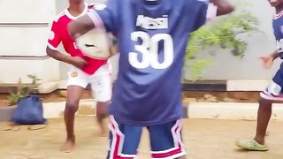 "Rhythmic Moves of Young Dancers from Uganda's Countryside: Celebrating Culture and Tradition"