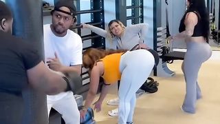 When you see girls at the gym.