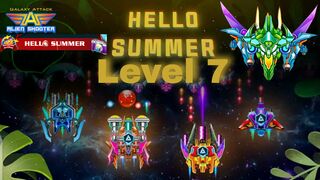 Galaxy Attack Alien Shooter {Hello Summer} Level 7 By Celarosh Gaming