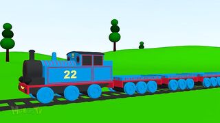 3D Surprise Eggs Get In Train Toys Surprise Egg Kids Video