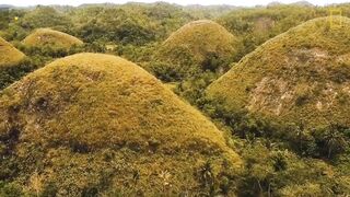 The Chocolate Hills in Philippines