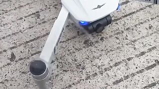 testing a new drone bought for 2.5 million