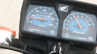 Honda CG 125 speed