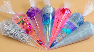 Making GALAXY Slime with Piping Bags! Most Satisfying Slime Video ⭐ ASMR ⭐.