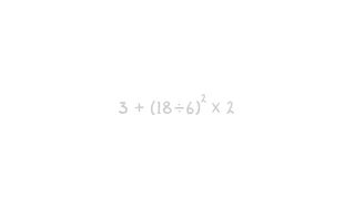 How to use BODMAS (Order of Operations) #2