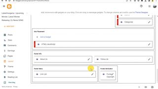 How To Header Image and Footer Image Upload on Promovie Blogger Template