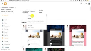 How To Upload Best template for movies blog