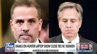 Bombshell Smails on Hunter Biden laptop reveal close ties with Blinken