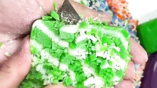 ???? Soap cubes. Asmr soap cutting. Satisfying video
