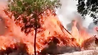 Ghar Mein Aag Lag Gai village Jal Gaya