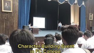 Character building competition at fc college