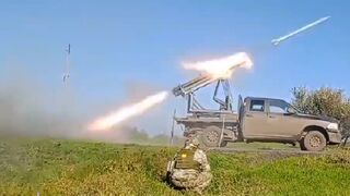 Ukrainians, MLR tubes likely removed from Russian hardware
