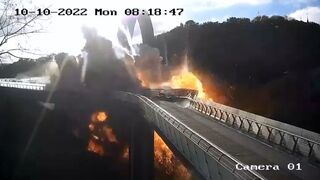 Russians Loud Explosions rocked Ukraine's Capital Kyiv
