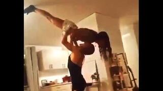 Drunk Extreme Dancing sometimes turns into Wrestling