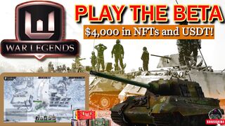 GAME NFT WAR LEGENDS | BETA + $4,000 PRIZES in NFTs and USDT