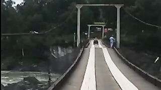No one else saw him