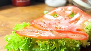 Cooking food and burger