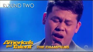 Marcelito Pomoy_Philippines Winner SHOCKS America on @AGT Champions!!!