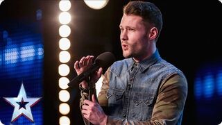 Golden Boy Calum Scott hits the right note_Audition Week 1_Britain's Got Talent 2015.