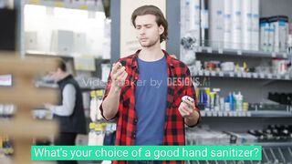Choice of a good hand sanitizer