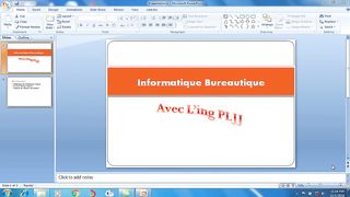 Cour d'informatique Bureautique adapté pour tous