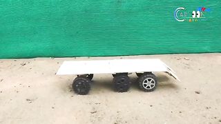 Miniature_Tractor_Trolley_Toy_Vs_Murgi_Hen_Chicks_-_Beautiful_Gallina_Pet_Chicks_in_field(360p).