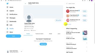 How To Add Email in Twitter Profile - How To Email Verify To Twitter