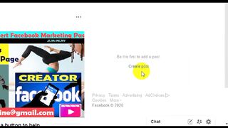How To Create a First Post on For Facebook Creator New Facebook Page