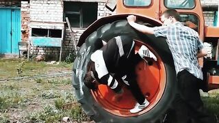 Village tractor jokes