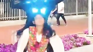 Predator hunting dance with girl...
