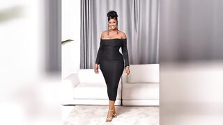 ASMR MUKBANG _ curvy model Fafali - plus size model