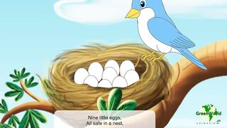Mama bird kids poem 2d animation ll.