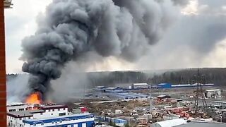 В ПОДМОСКОВСКОТО НАХАБИНО ОТНОВО ГОРИ