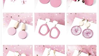 Pink Earings