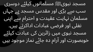 Masjid Nabvi the chip hidden in the prayers of the