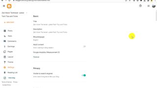 How To Create a Website For YouTube Video Blogger Theme Template free Design