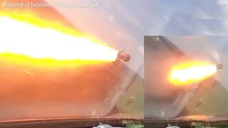 Russian fighter jets fire missiles at Ukrainian military facilities