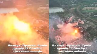 Ukrainian forces destroy building to strike Russian forces in Northern Bakhmut