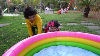 Sami and amira play Indoor Games and have fun