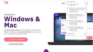How To Install Like4Like on Computer