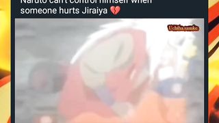 Naruto can't control himself when someone hurts Jiraiya ????