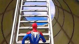GTA 5 Epic Ragdolls/Spiderman Funny Compilation (GTA5, Euphoria Physics, Funny Moments) #shorts