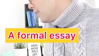Formal essay form