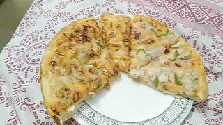 Yummy homemade fajita pizza recipe ????